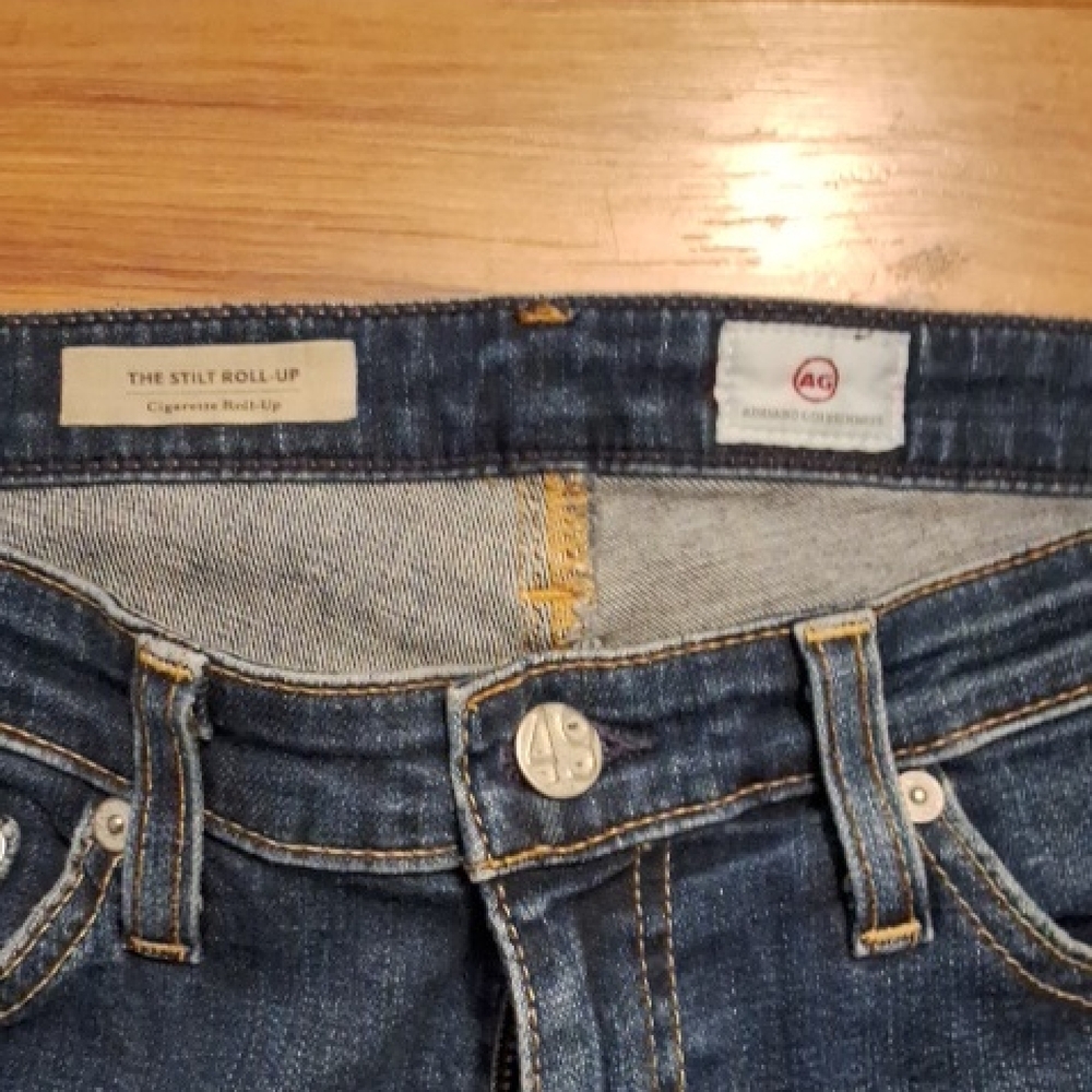 AG Adriano Goldschmied Women's Blue Jeans